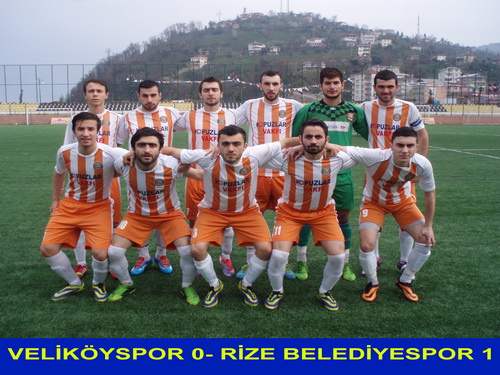 Veliköyspor Rize Belediyespor karşısında 1-0 malup oldu